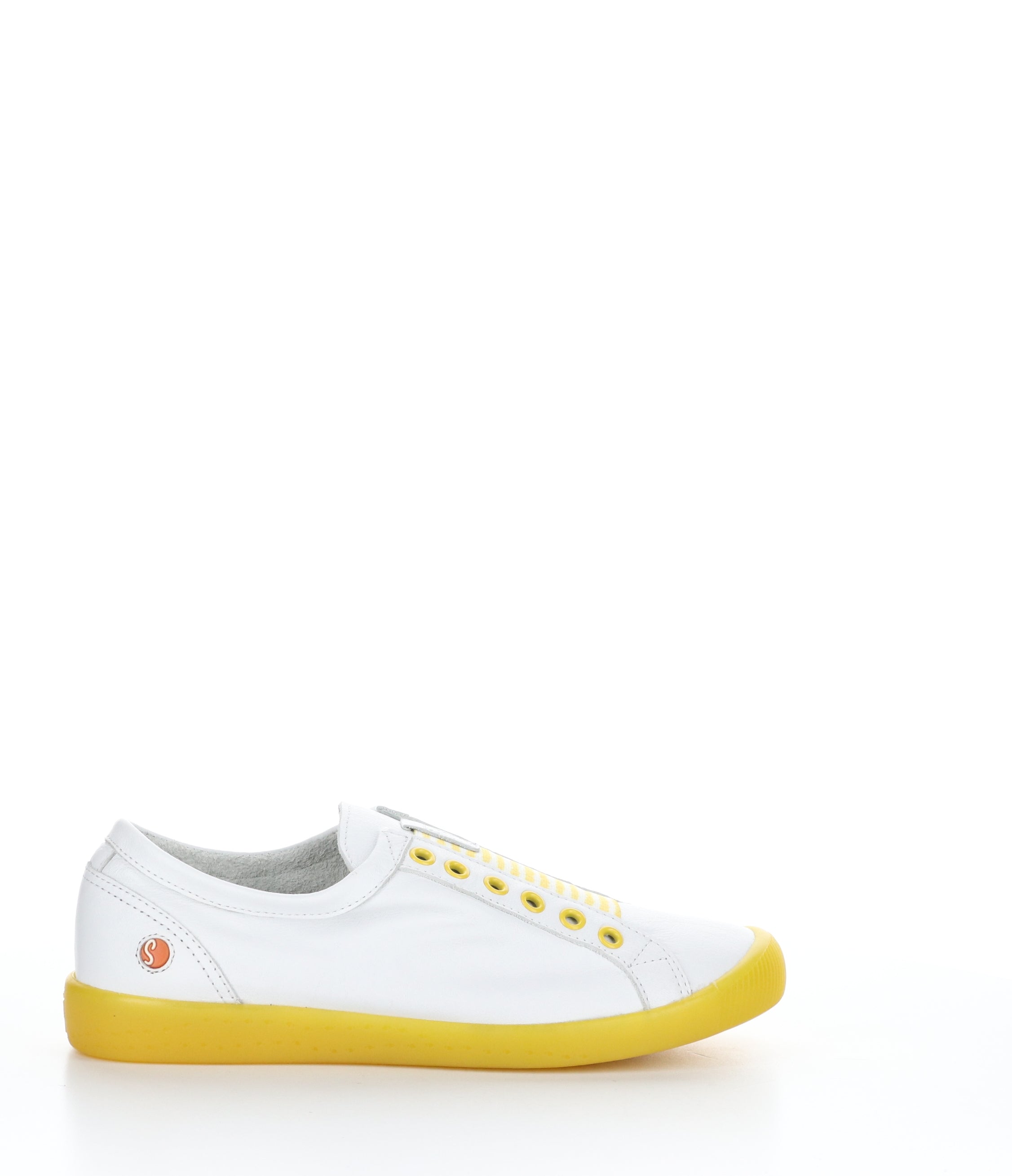 IRIT637SOF WHITE/YELLOW Round Toe Shoes