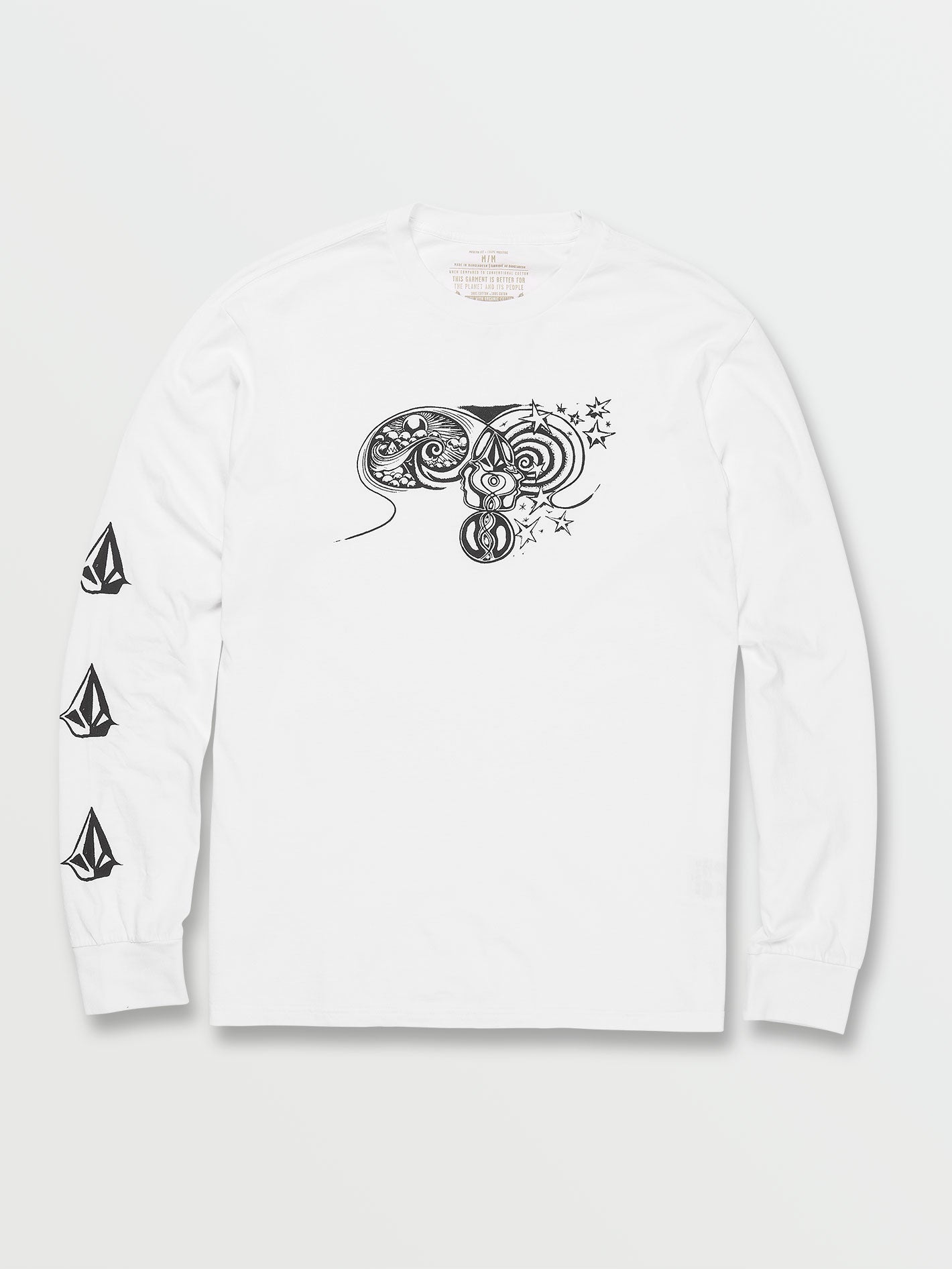 Jamie Lynn Featured Artist Long Sleeve Tee - White