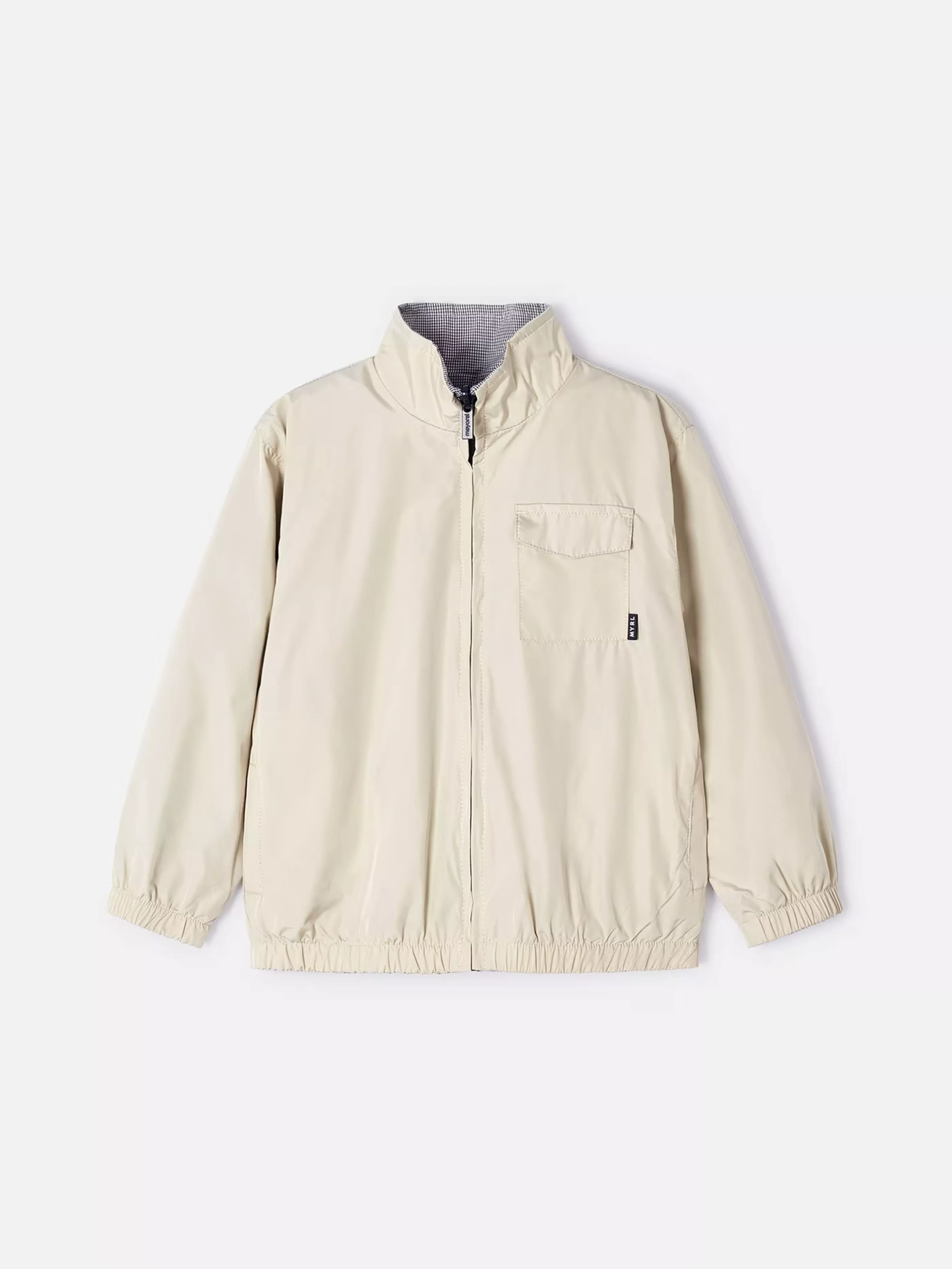 Khaki Reversible Windbreaker