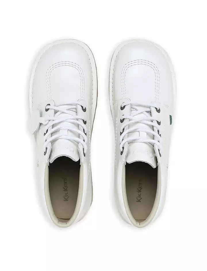 Kickers Kick Hi White Leather