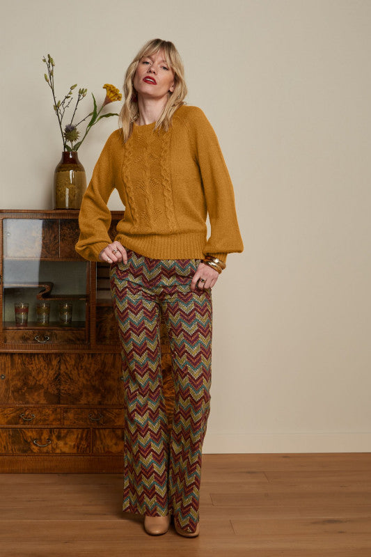 King Louie - Gael Pants - Farley Carbernet Red