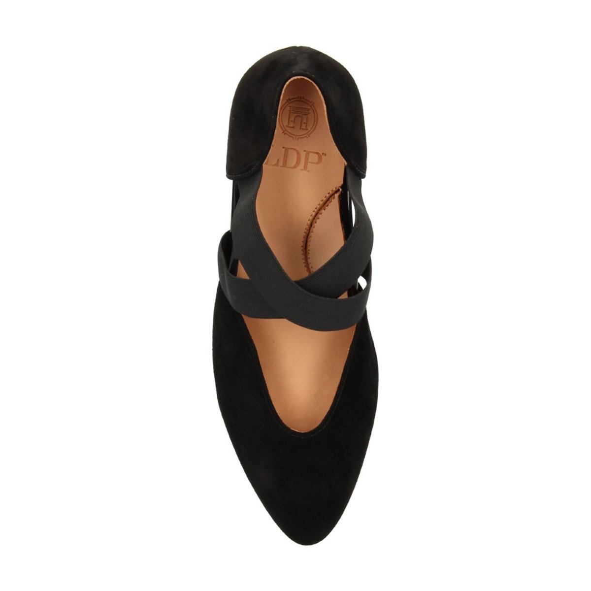 L’Amour Des Pieds Women's Bishar Black Suede