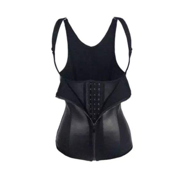 LATEX ZIP-UP  WAIST TRAINER