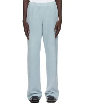 LES TIEN Blue Heavyweight Puddle Sweatpants