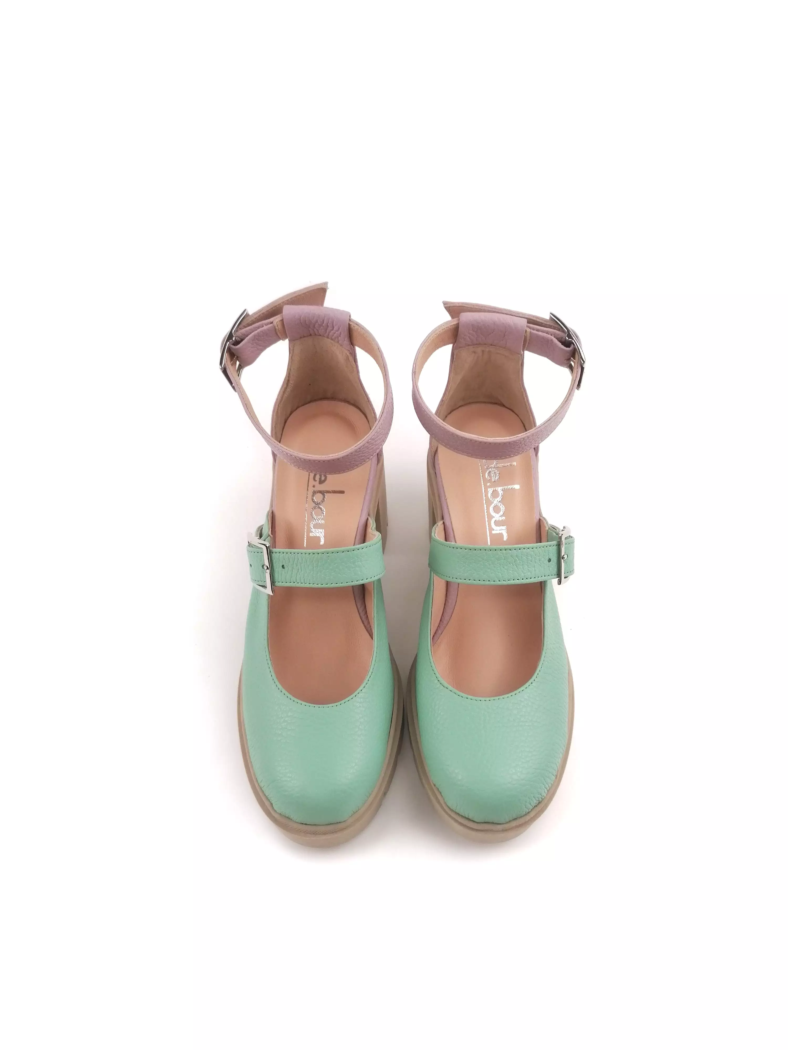 LEXIE MINT/LILAC RUBBER HEELS (7,5C