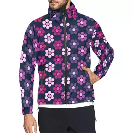 lg lav purple print Unisex All Over Print Windbreaker (Model H23)