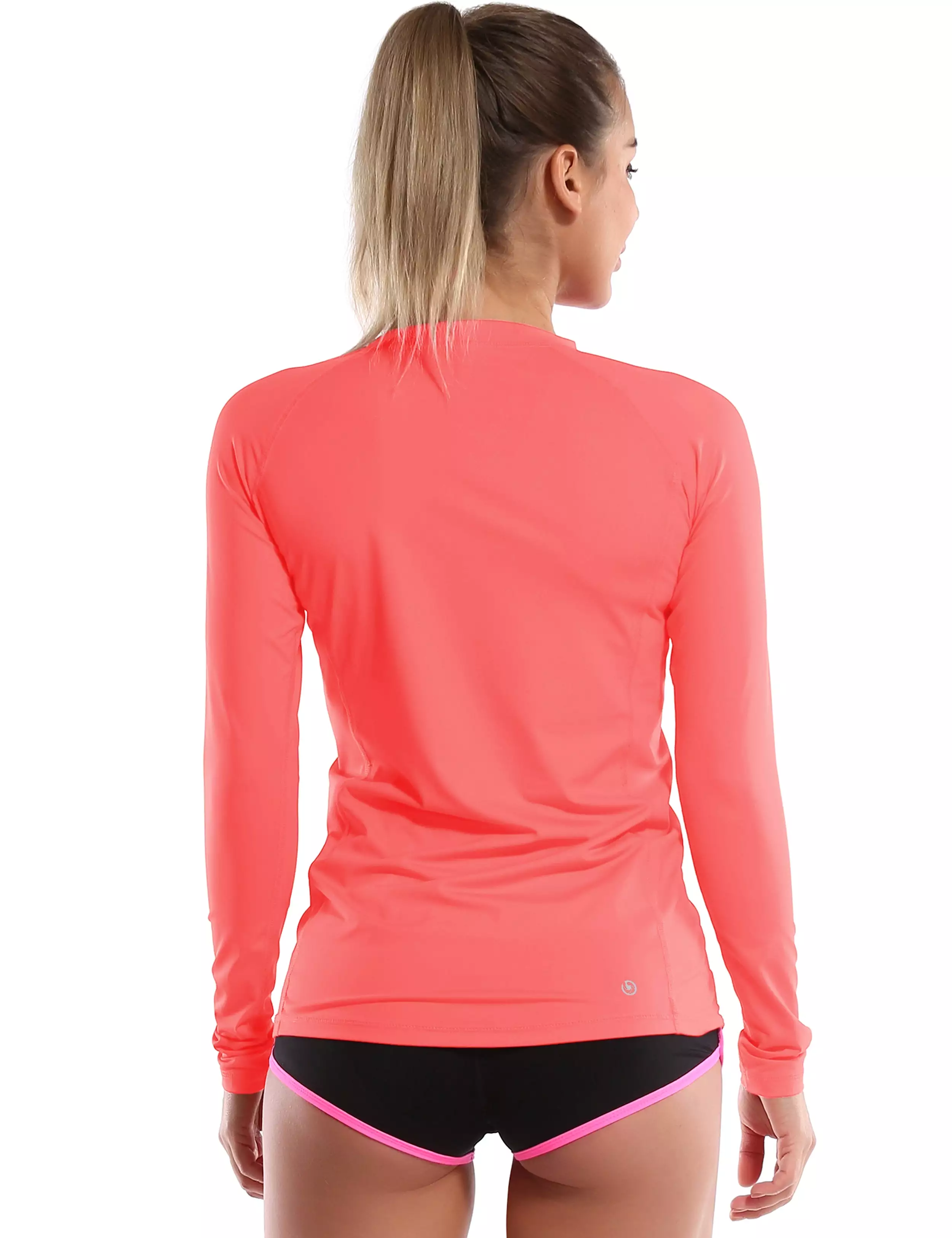 Long Sleeve UPF 50+Rashguard coral_yogastudio