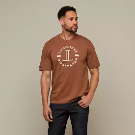 Lucchese Badge Tee :: Tobacco