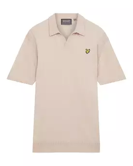 Lyle & Scott Guernsey Golf Polo Pink Taupe - SS23