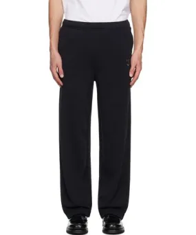 Maison Kitsune Black Bold Fox Head Patch Sweatpants