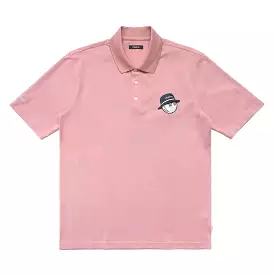 Malbon Golf Cooper Polo - Dusty Rose