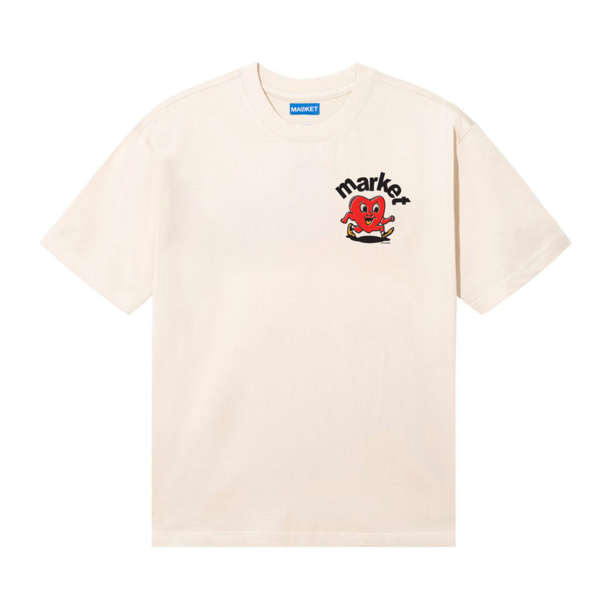 Market Fragile T-Shirt (Beige)