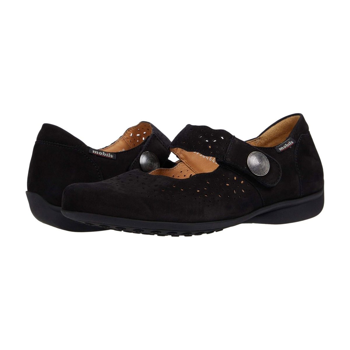 Mephisto Mobils Women's Fabienne Black Nubuck