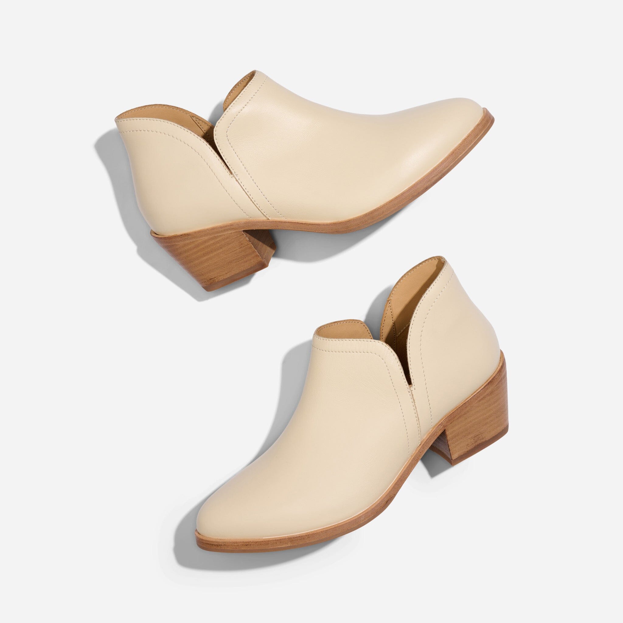 Mia Everyday Ankle Bootie Bone