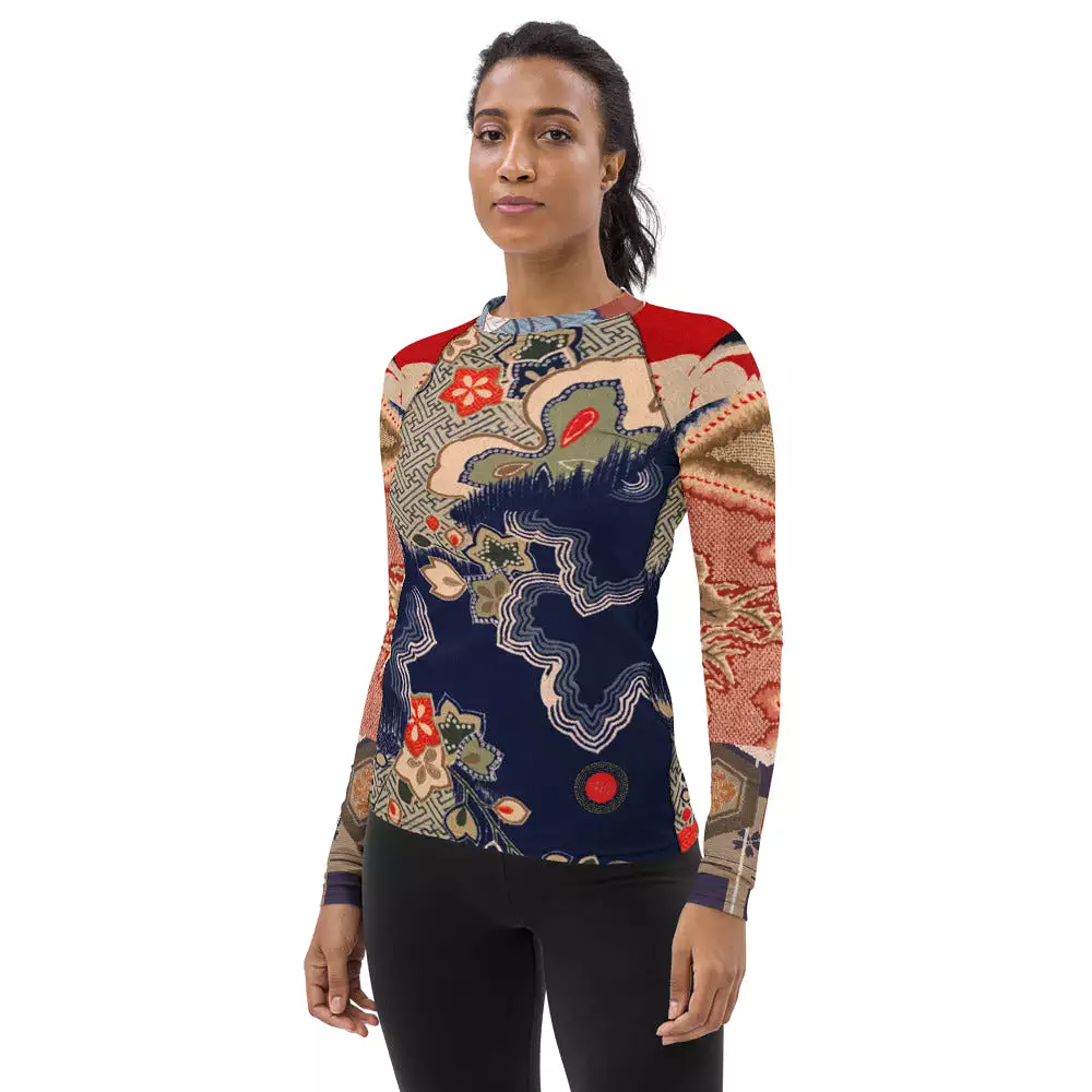 Moody Blues Fashion Rashguard Top