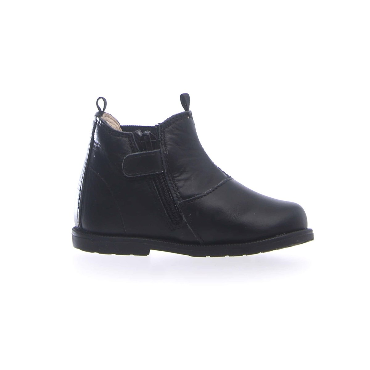 Naturino Toddler's (Sizes 23-26) Black Lea Chelsea Boot