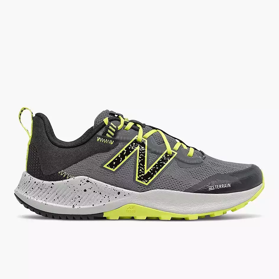 New Balance Lead/Sulphur Yellow/Black Nitrel V4 Youth Sneaker