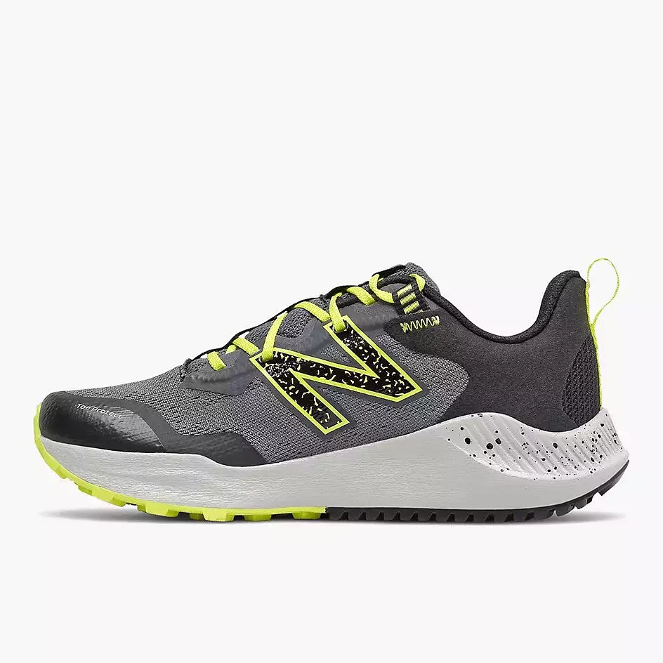 New Balance Lead/Sulphur Yellow/Black Nitrel V4 Youth Sneaker