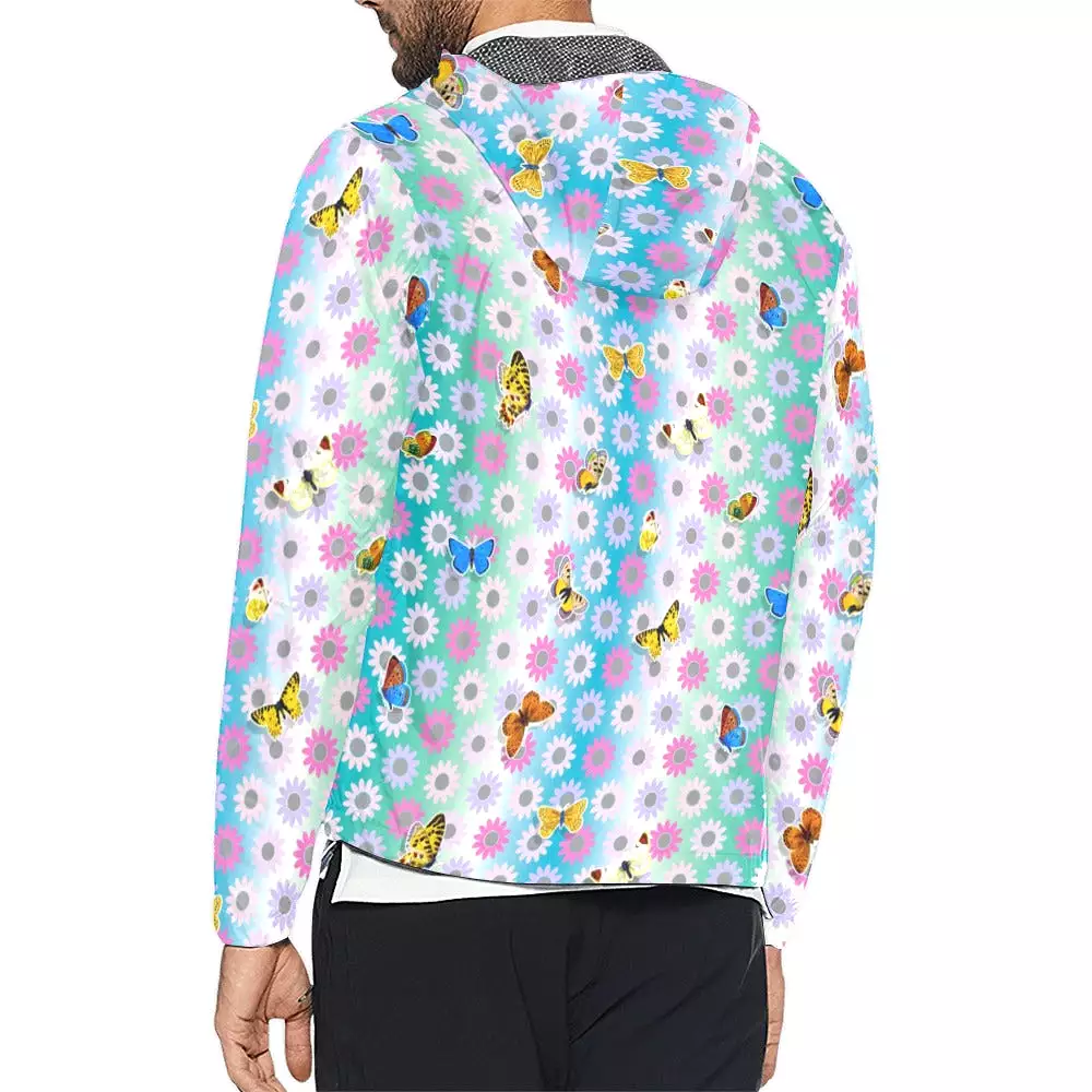 new butterfly Unisex All Over Print Windbreaker (Model H23)