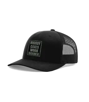 Nobody Cares Black Collection Premium Hat