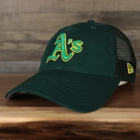 Oakland Athletics 2022 MLB Batting Practice On-Field Spring Training 9Twenty Trucker Dad Hat