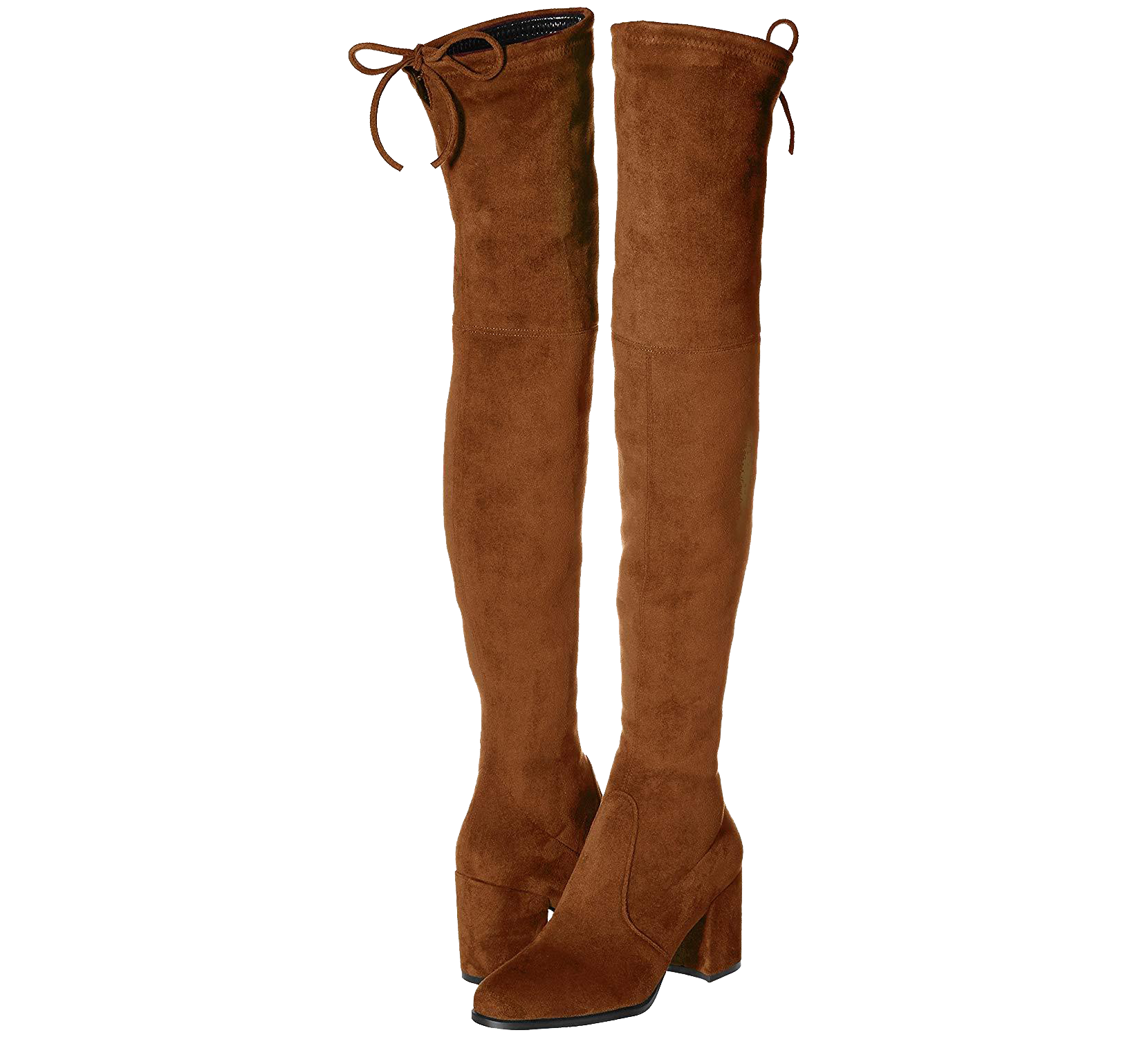 Paige Slim Fit Over The Knee Block Heel Boots