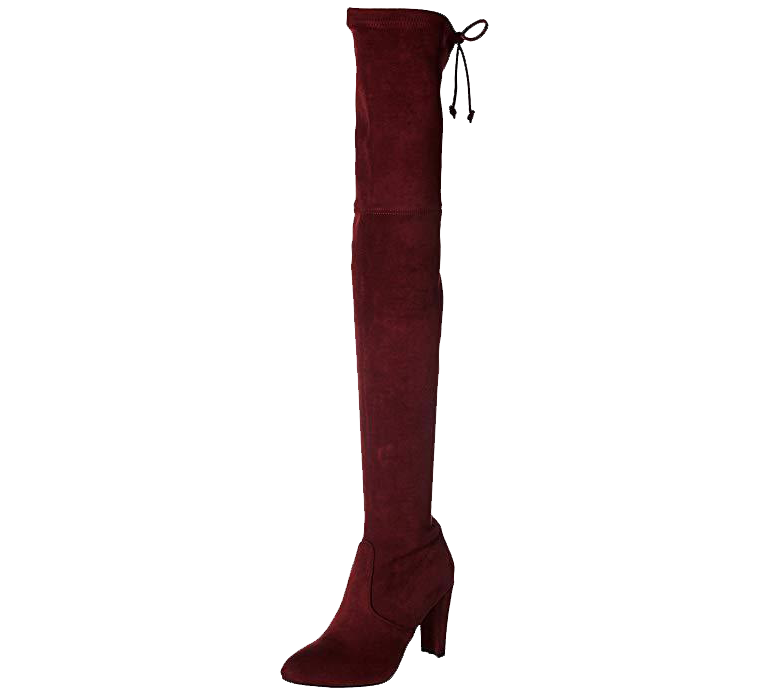 Pamela Slim Fit Over The Knee High Heel Boots