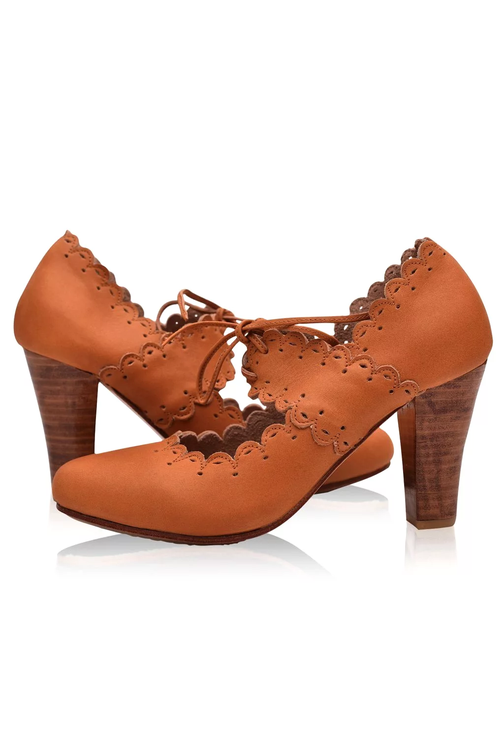 Paradise Bird Leather Heels