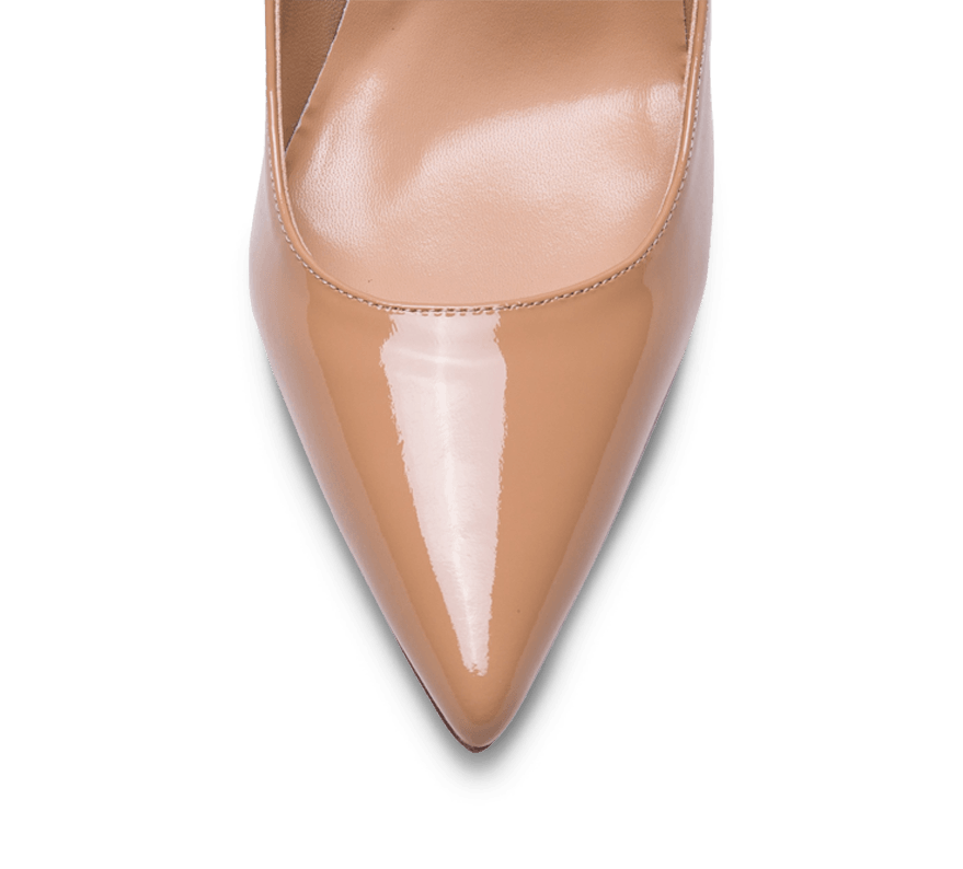 Pointed Toe Pink Sole High Heel Pumps