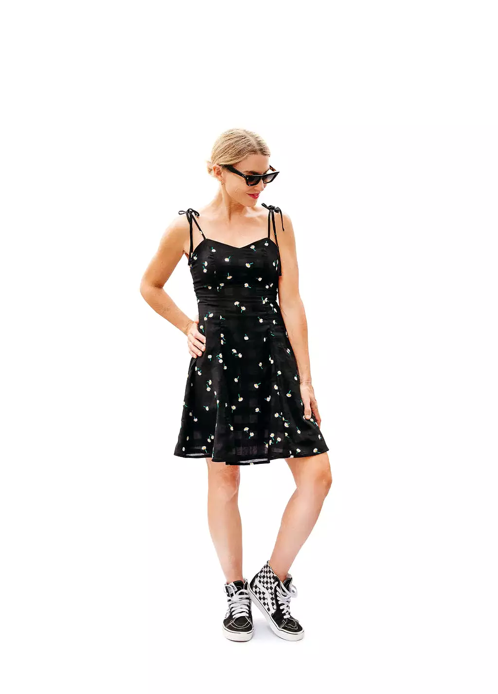 Punkwasp Skater Dress - Ditsy Floral