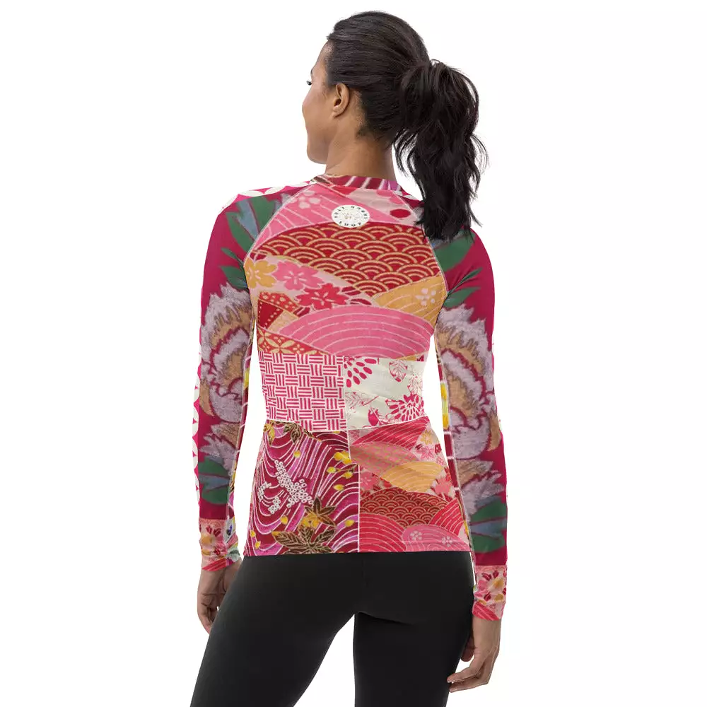 Queen Lili'uokalani Fashion Rashguard Top