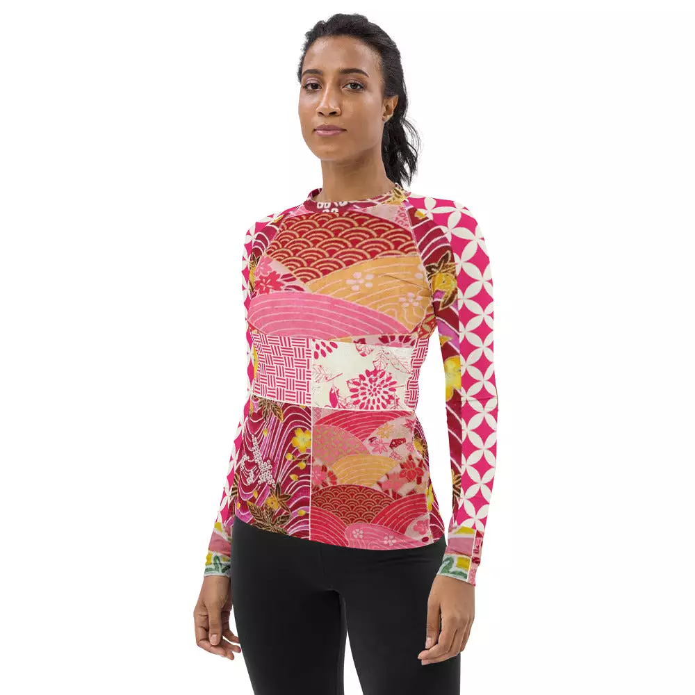 Queen Lili'uokalani Fashion Rashguard Top