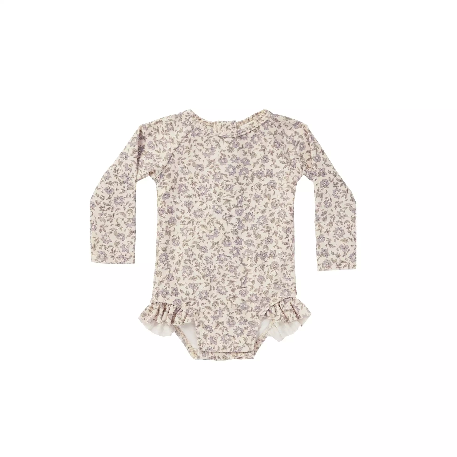 Quincy Mae Olivia Rashguard One-Piece - French Garden