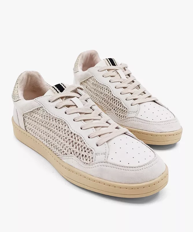 Roma Sneakers - Bone Woven