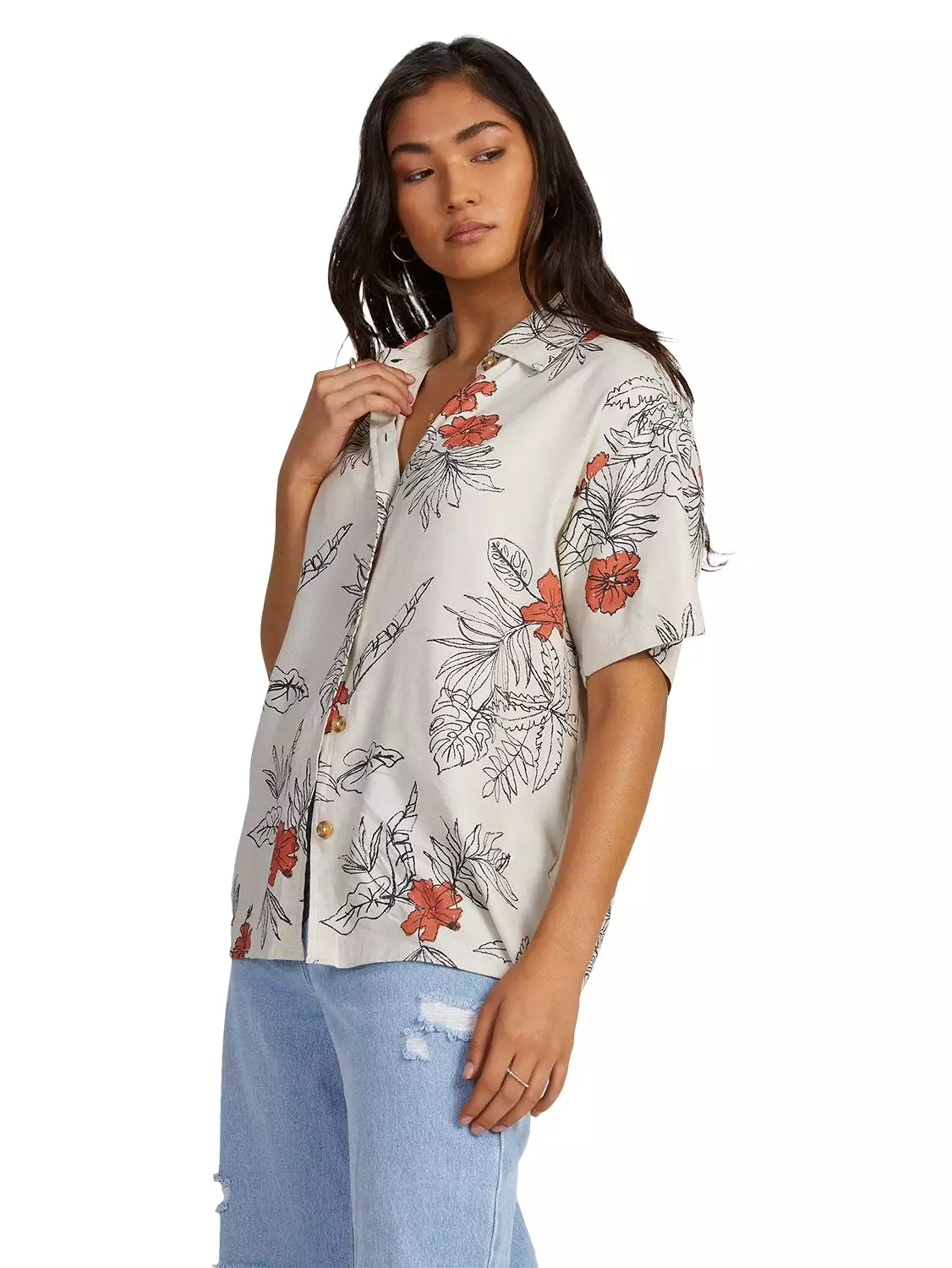 RVCA Ladies Tropicasly Overshirt