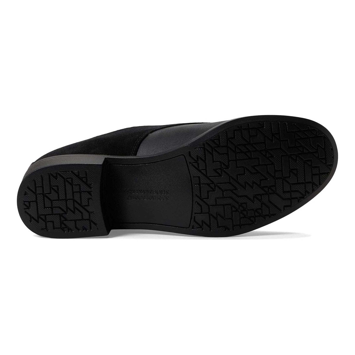 S A S Women's Annex Black Caviar Suede