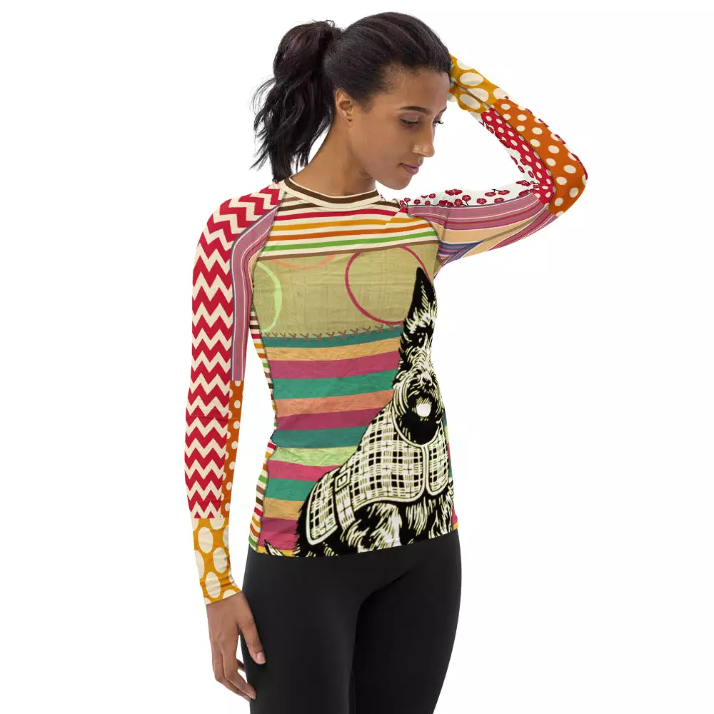 Scotty Piper Fashion Rashguard Top