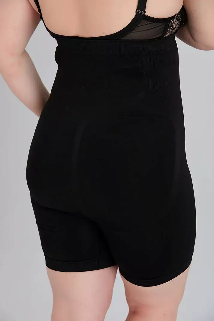 Shapewear London High Waisted Shapewear Shorts In Black