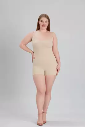 Shapewear London Seamless Shaping Bodysuit In Nude