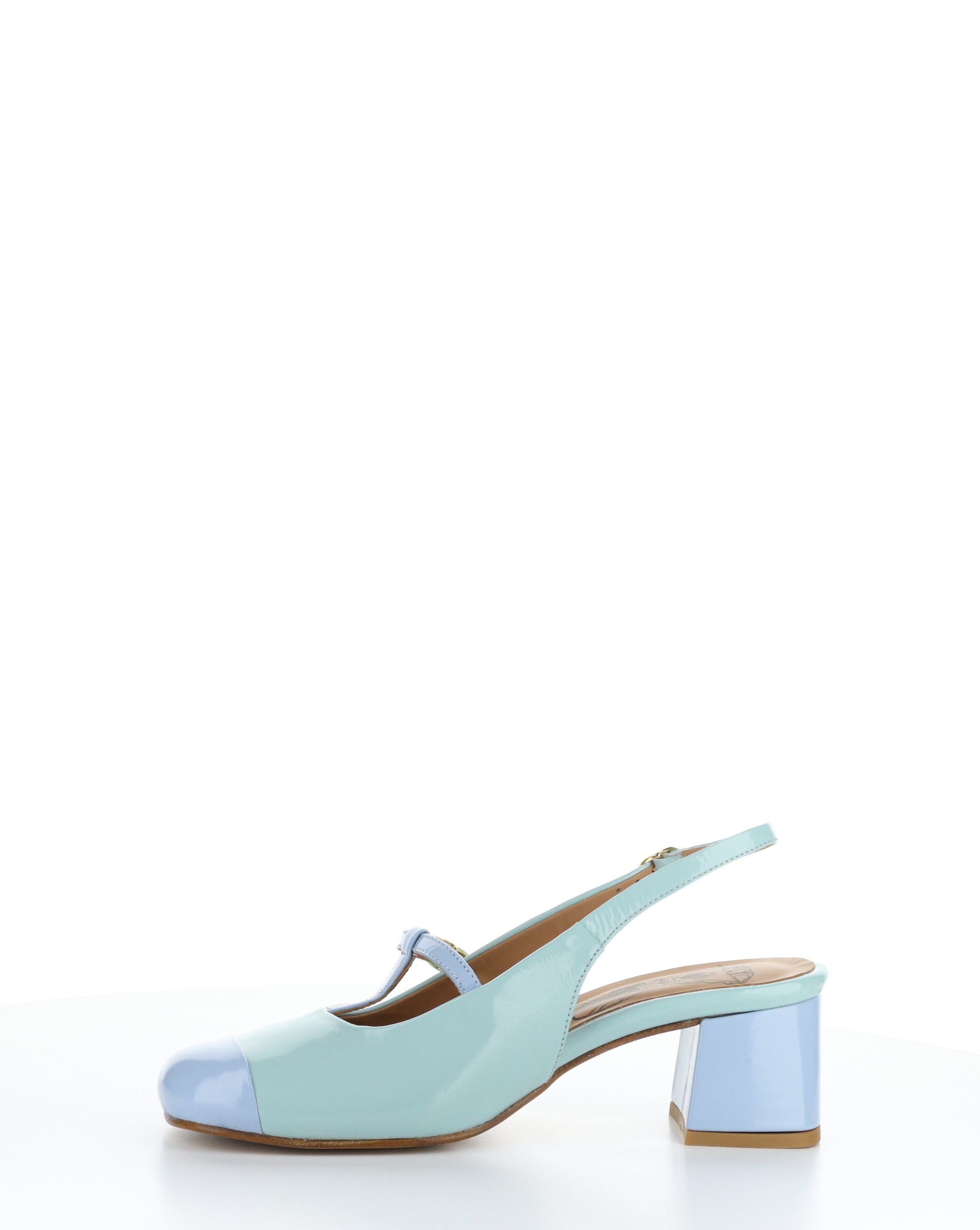 SOLN083FLY 000 SKY BLUE/SPEARMINT Round Toe Shoes