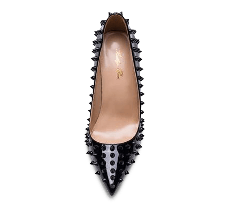 Spikes High Heel Pumps