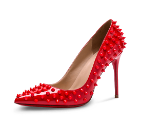 Spikes Red Sole High Heel Pumps