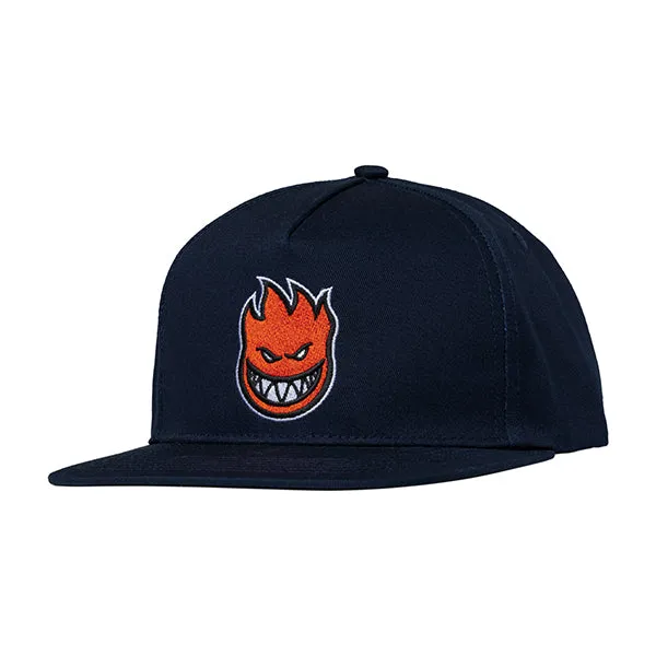 SPITFIRE BIGHEAD FILL SNAPBACK NAVY/RED