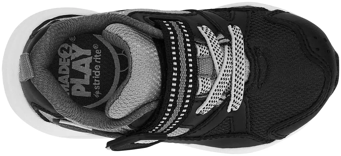 Stride Rite Black M2P Journey 2 Children’s Sneaker