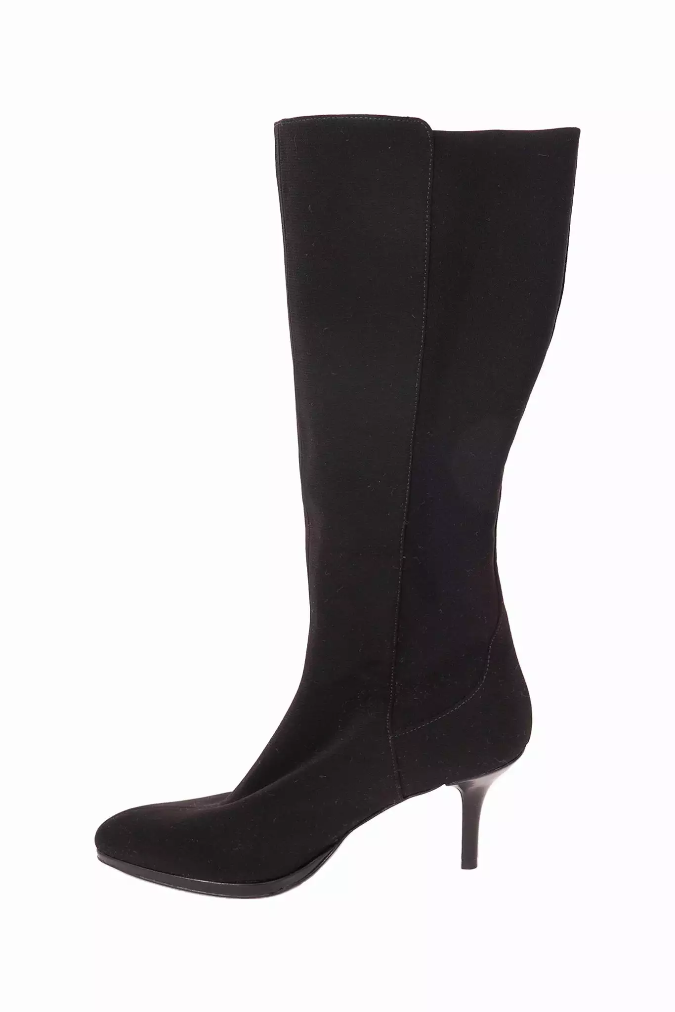 Stuart Weitzman Black Tech Heeled Boots Size 10