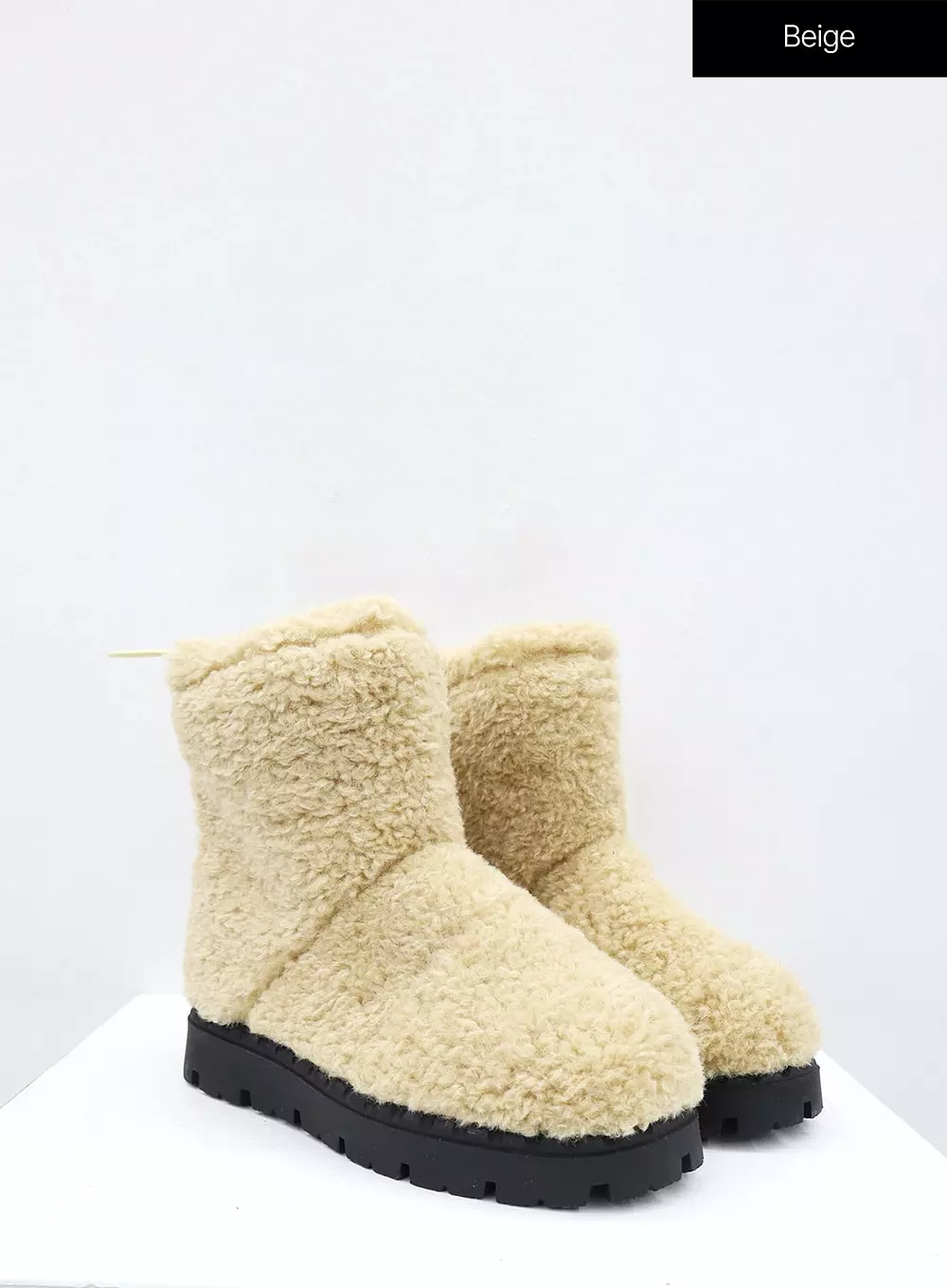 Teddy Drawstring Ankle Boots OD26