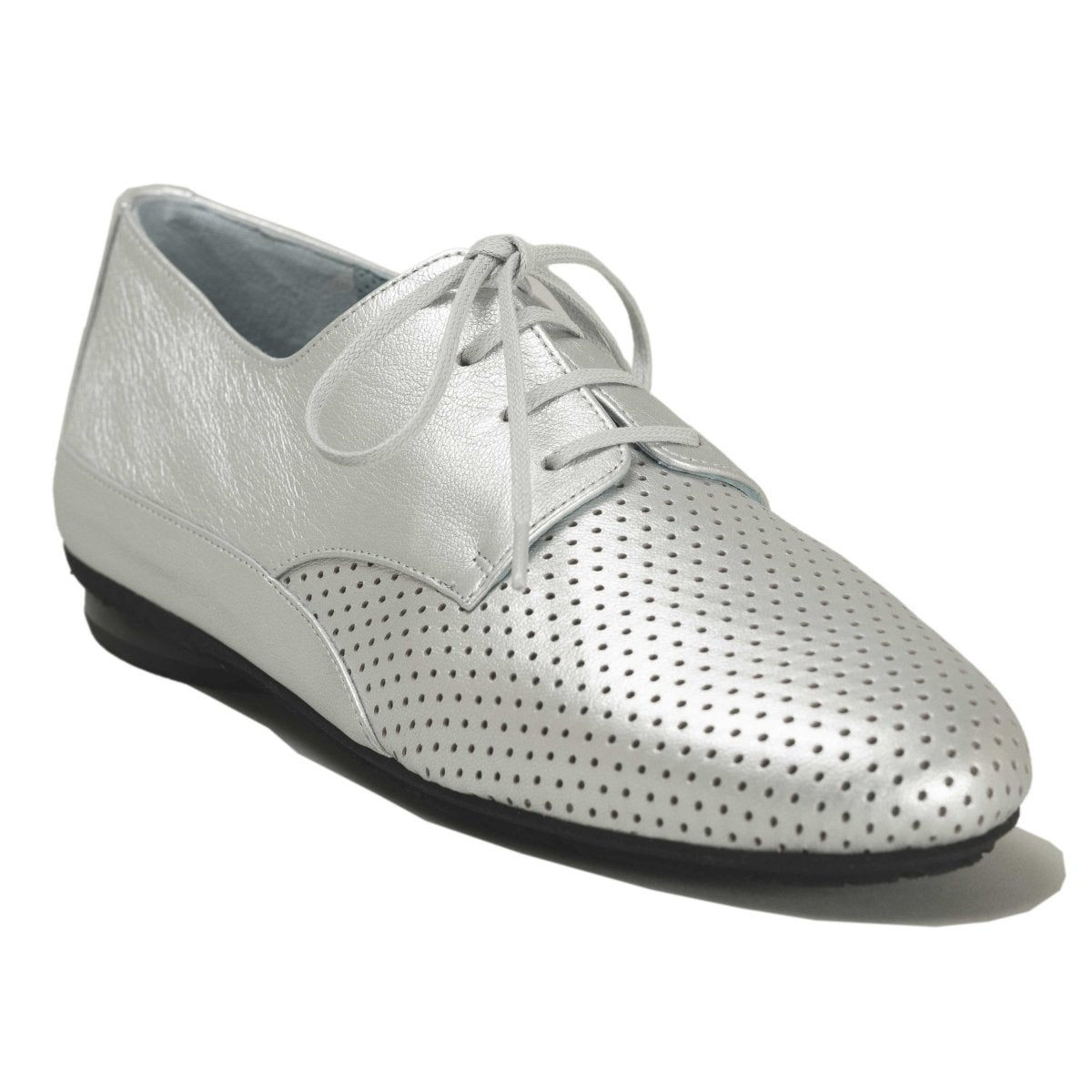 Thierry Rabotin Women's Gatsby Silver Wash Leather