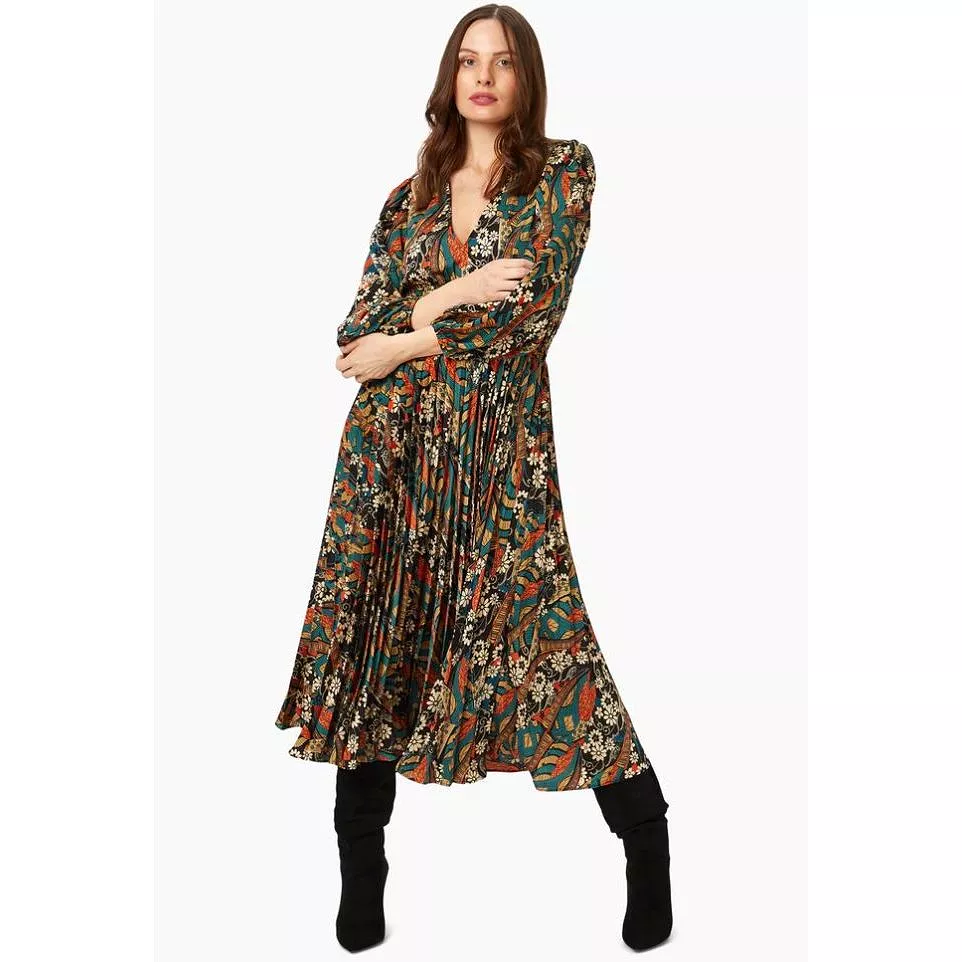 TRAFFIC PEOPLE FLORAL AURORA DRESS