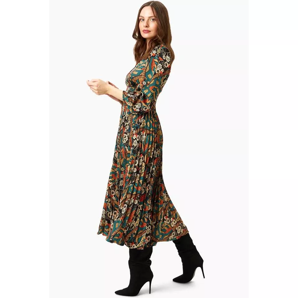 TRAFFIC PEOPLE FLORAL AURORA DRESS