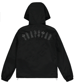 TRAPSTAR IRONGATE T WINDBREAKER - BLACK